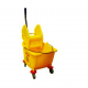 chariot de ménage Compact jaune de 20 Lt